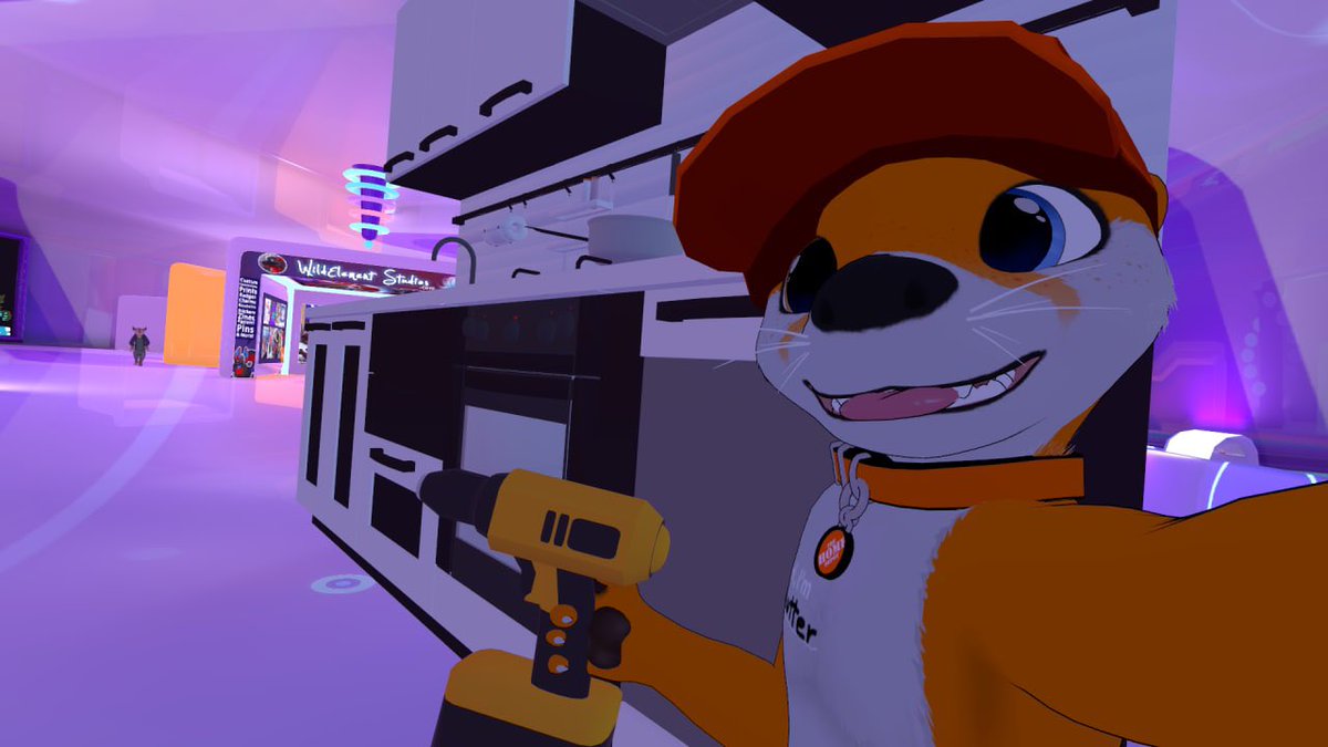 RisnorWolf's tweet photo. Happy #VirtualFriday as well! It's such a fun time every night where I can become almost any character imaginable, see friends, and let worries of the real world melt away… 😌😌😌 https://t.co/4agqngFy9l