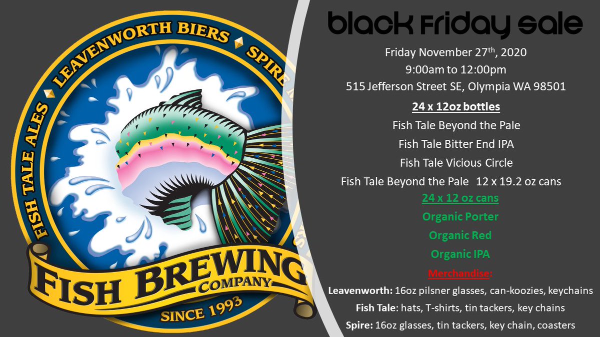Fish Brewing Company tweet media