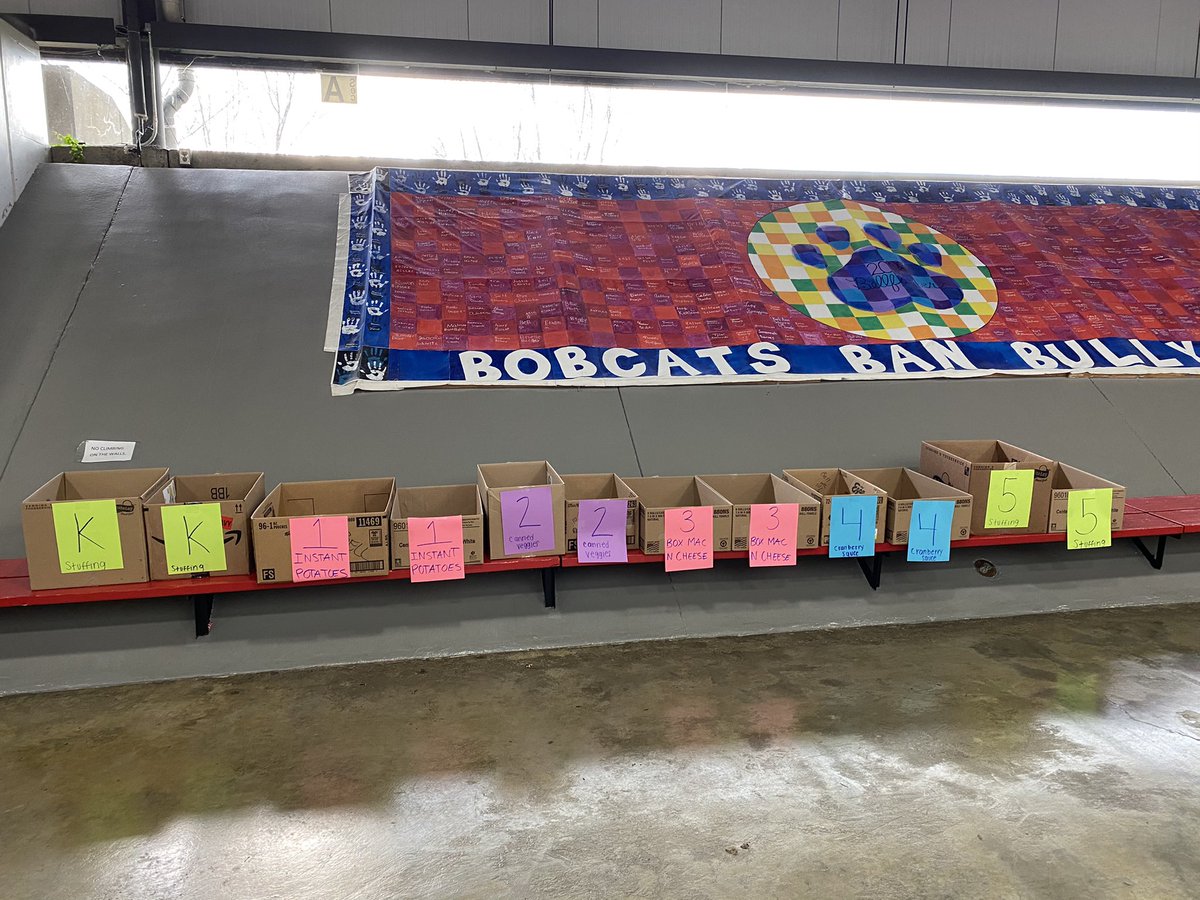 MrsCovelli's tweet image. Food drive starts next week! Let’s help others in need this holiday season! #BellflowerWay