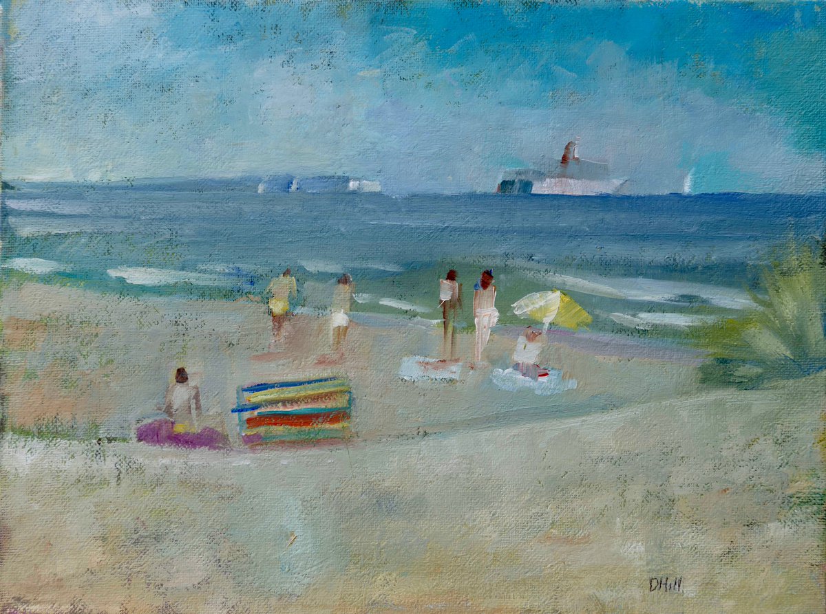 #bbccin Art lovers everywhere make a bid for original paintings including 15 oil landscapes by Dennis Hill. broadstoneartsociety.com auction ends 10 pm for Children in Need.