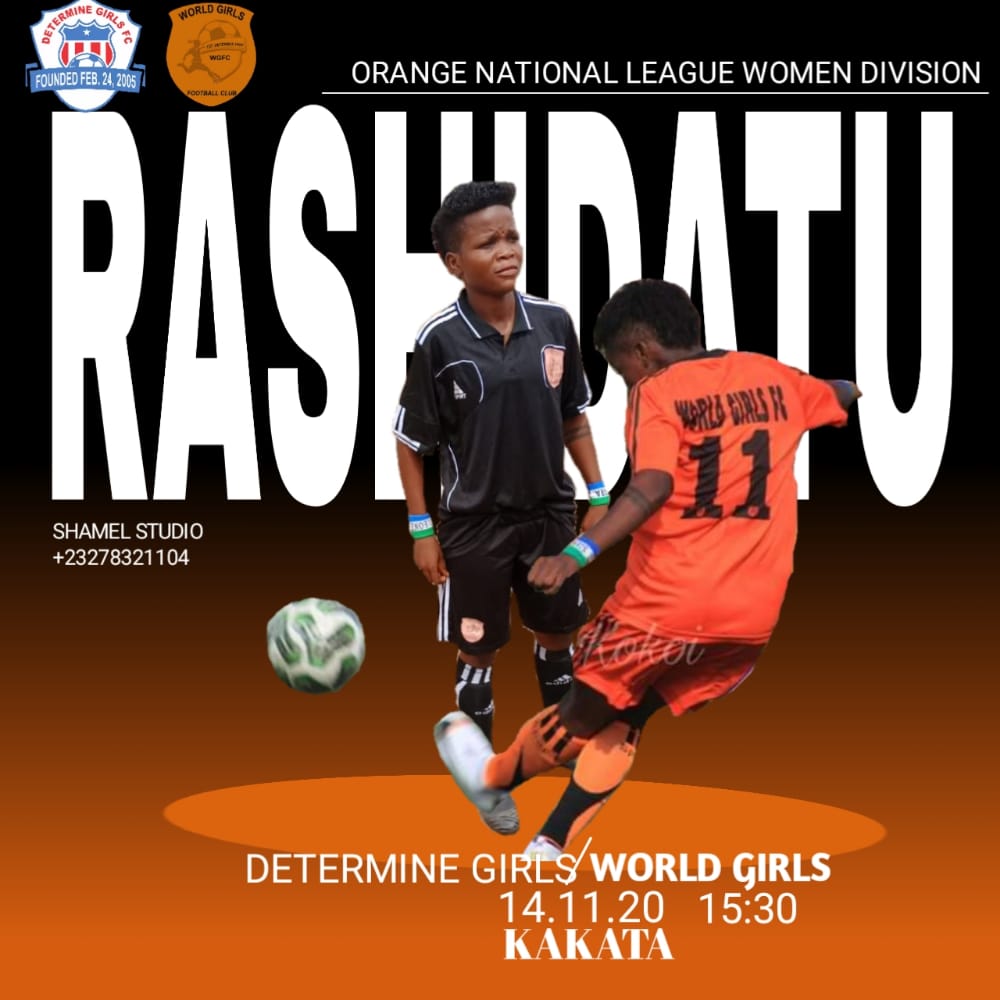 Shidagas11's tweet photo. ⚽Match day
⏳ We are going away against our Rival.
🆚 Determine Girls FC
🗓️ Saturday November 14th
🏟️ Kakata
🕒 3:30
Orange National League - Women Division
#Worldgirls #Footballforum
#wearetheironladies
@FFfootballforum
@TalkingSports07
@ahmedlashamel
@WorldGirlsFc1 https://t.co/73CrDErASw