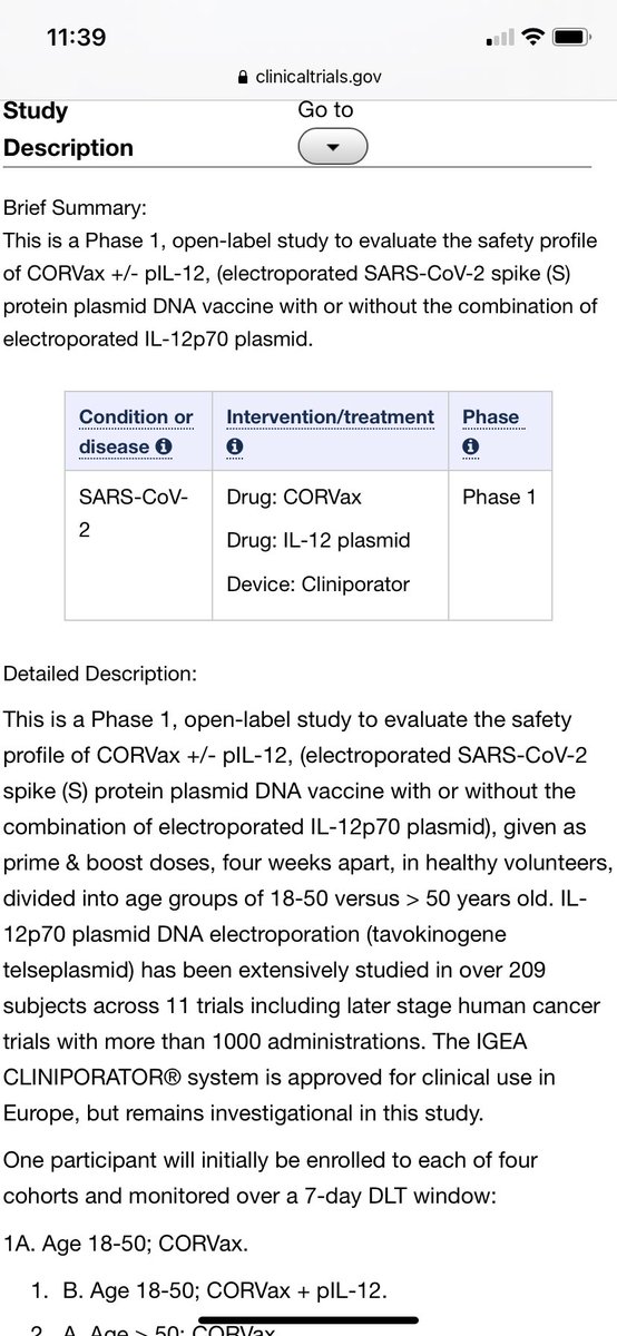 LONGADAP's tweet photo. $ONCS @OncoSec #OncoSec๐๐
@OncoSecโs #COVID19 Vaccine trial now on https://t.co/k6iZTY5Eg0 after getting IND approval from @US_FDA! ๐
https://t.co/62N2lPxelx https://t.co/vBRxDbVICD