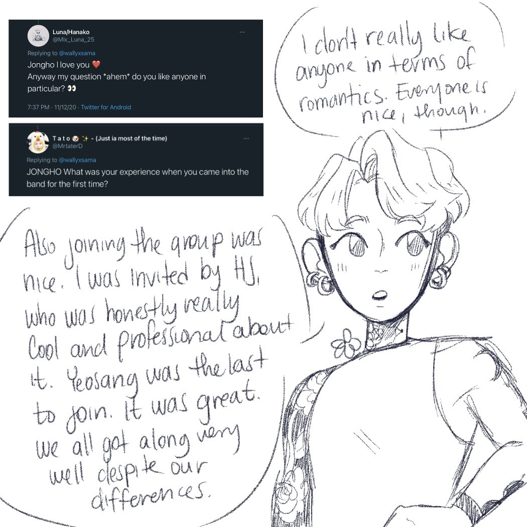 [rbau] 
1) I don't like anyone romantically! 
2) the group was very inviting and we fit together really well !
(I will be answering two or so at a time!) https://t.co/MDSFPejIMD 