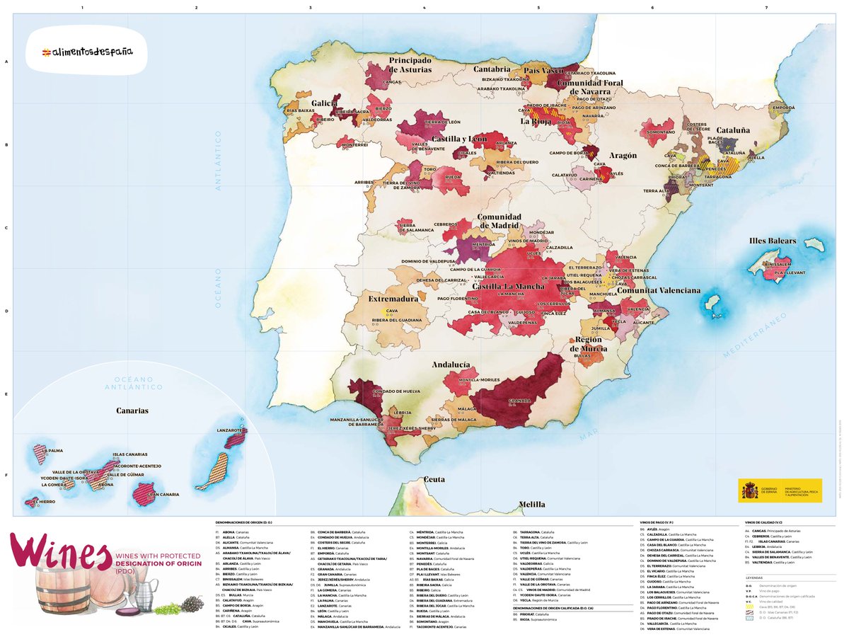 vinosdegranada's tweet photo. ¡Por fin!. Denominación de Origen Vinos de Granada en el mapa oficial de las Denominaciones de Origen de Vinos de España. La actualización ha sido publicada por el Ministerio hoy. Enlace: https://t.co/7p3eOo7250

#VinoConDOPGranada #VinoDeGranada
#mapadenominacionesdeorigen https://t.co/IVhmq9wnID