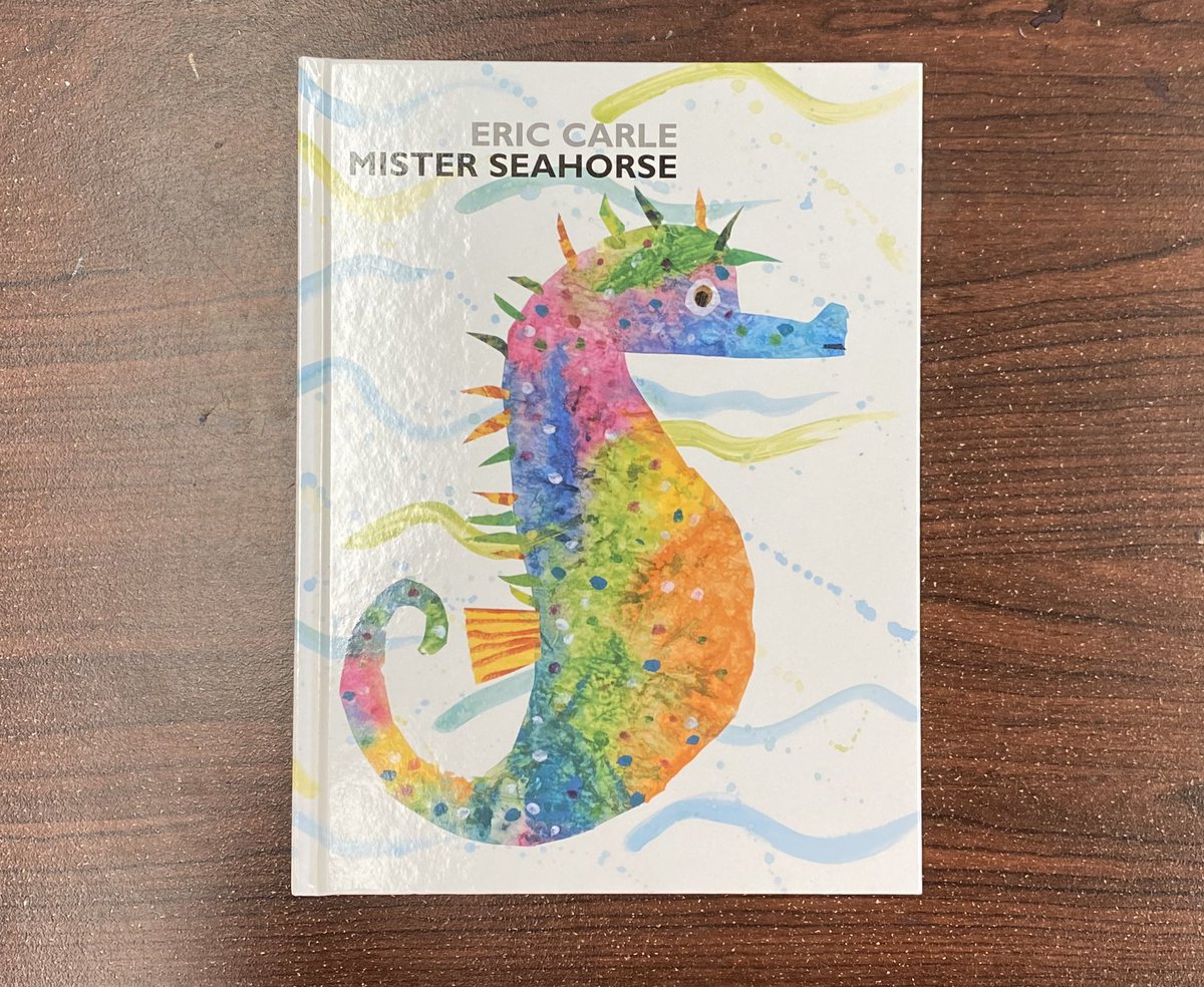 ArtAndMsG's tweet photo. All three #firstgrade Byesville art classes read aloud Mister Seahorse by Eric Carle, then we began working on creating our own seahorses! #art lass #ColtReadAloud @jennoevancho @RHLSD_Colts https://t.co/jcQNMQmrXC