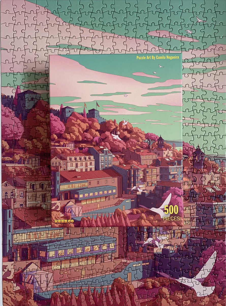 KessPlay's tweet photo. You could win a your choice of “Quiet Night” or “Lisbon Cliffside” and get to puzzle before Pre orders ship! These awesome new puzzles are great to de.plug on a cool weekend! 🧩#Puzzles #Debored https://t.co/EV8sLGskYV
