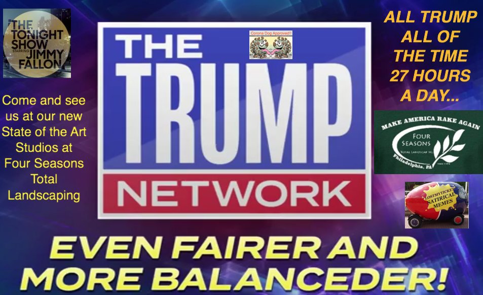 OsserBob's tweet photo. Trump announces he has finally purchased his own Television Network 

#TrumpTv #TrumpNetwork https://t.co/yOjx9MooRP