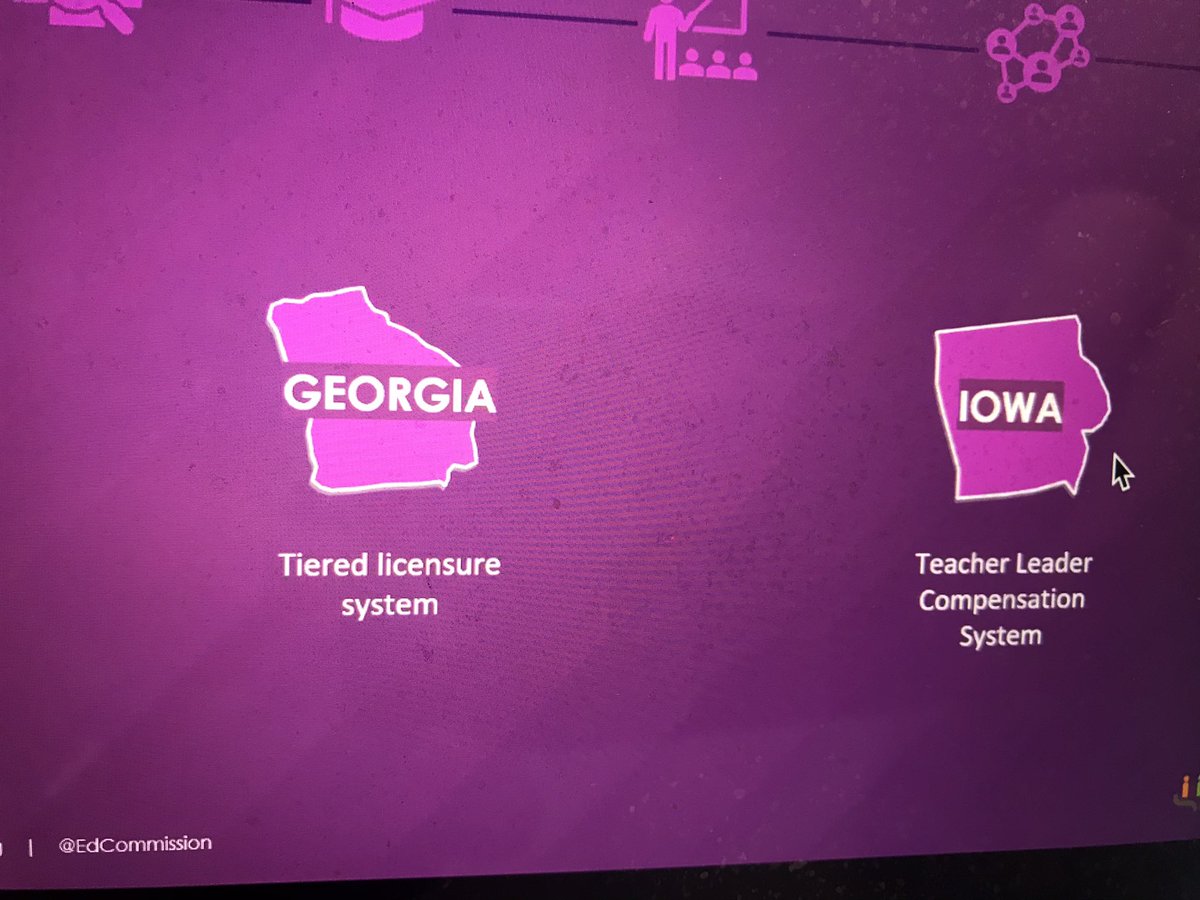 ByronErnest's tweet photo. Really appreciate the update from around the country from @PolicyInBrief of @EdCommission during @Aurora_Inst 2020 National Policy Forum. Good to hear what other states are doing. We need to do more sharing and #learningtogetherapart in #education, particularly around  #edpolicy. https://t.co/eYDBGp27J1