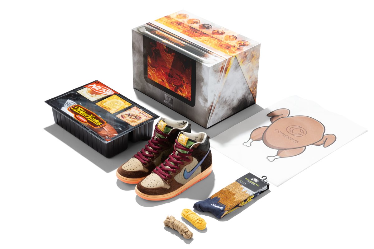 Soon... #CNCPTS x <a href="/nikesb/">NIKE SB</a> Turdunken releasing FCFS online tomorrow 11/14.