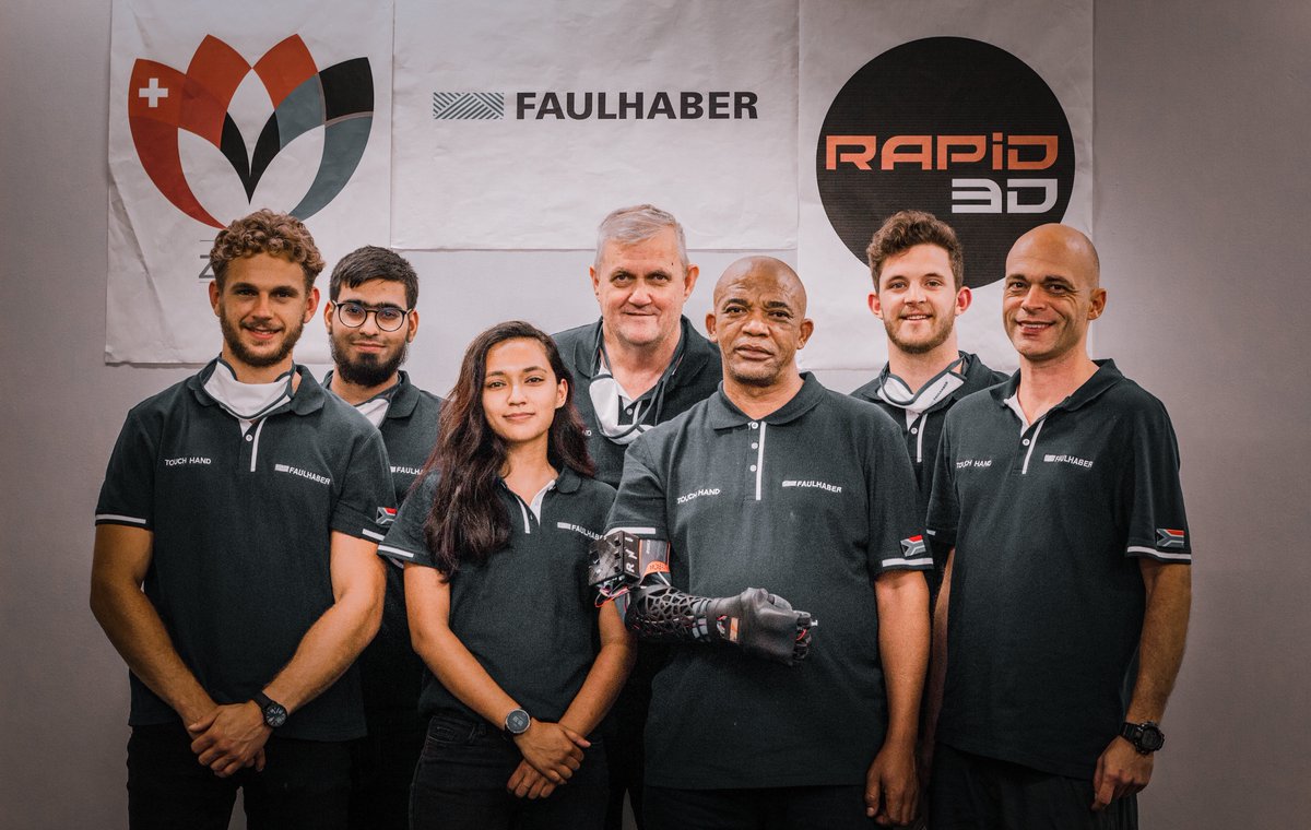 UKZN's tweet photo. Team Touch Hand do SA proud in the Global CYBATHLON Powered Arm Prosthesis Race today.
Watch the race at https://t.co/uAjrdg0VNn
#TouchHand #UKZN #NMU #CYBATHLON #TouchProsthetics #makingadifference #worldchampionship #engineering #Robotics #ETHZürich #TeamSA https://t.co/fO73r3Oniq