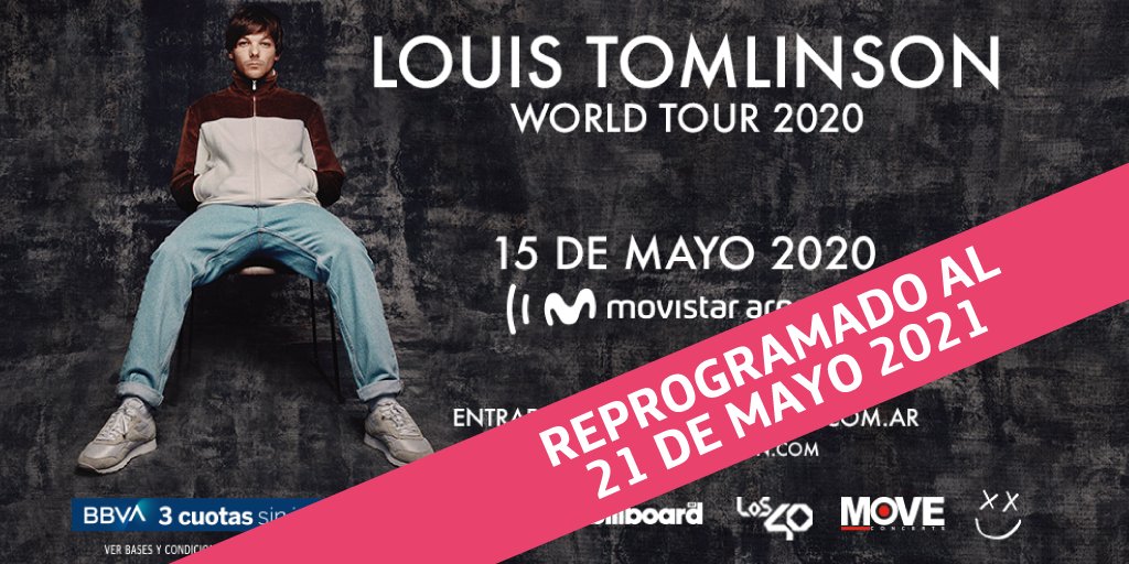 felixpinkz's tweet photo. #LOUISTOMLINSON #GIVEAWAY  

Voy a sortear la entrada para LOUIS TOMLINSON WORLD TOUR en ARGENTINA para la fecha 21 de mayo del 2021. 

📌Para participar solo tienen que dar RT  

Termina: 30/12/20  

Abajo más información IMPORTANTE👇 https://t.co/gU4Z6t1KDE