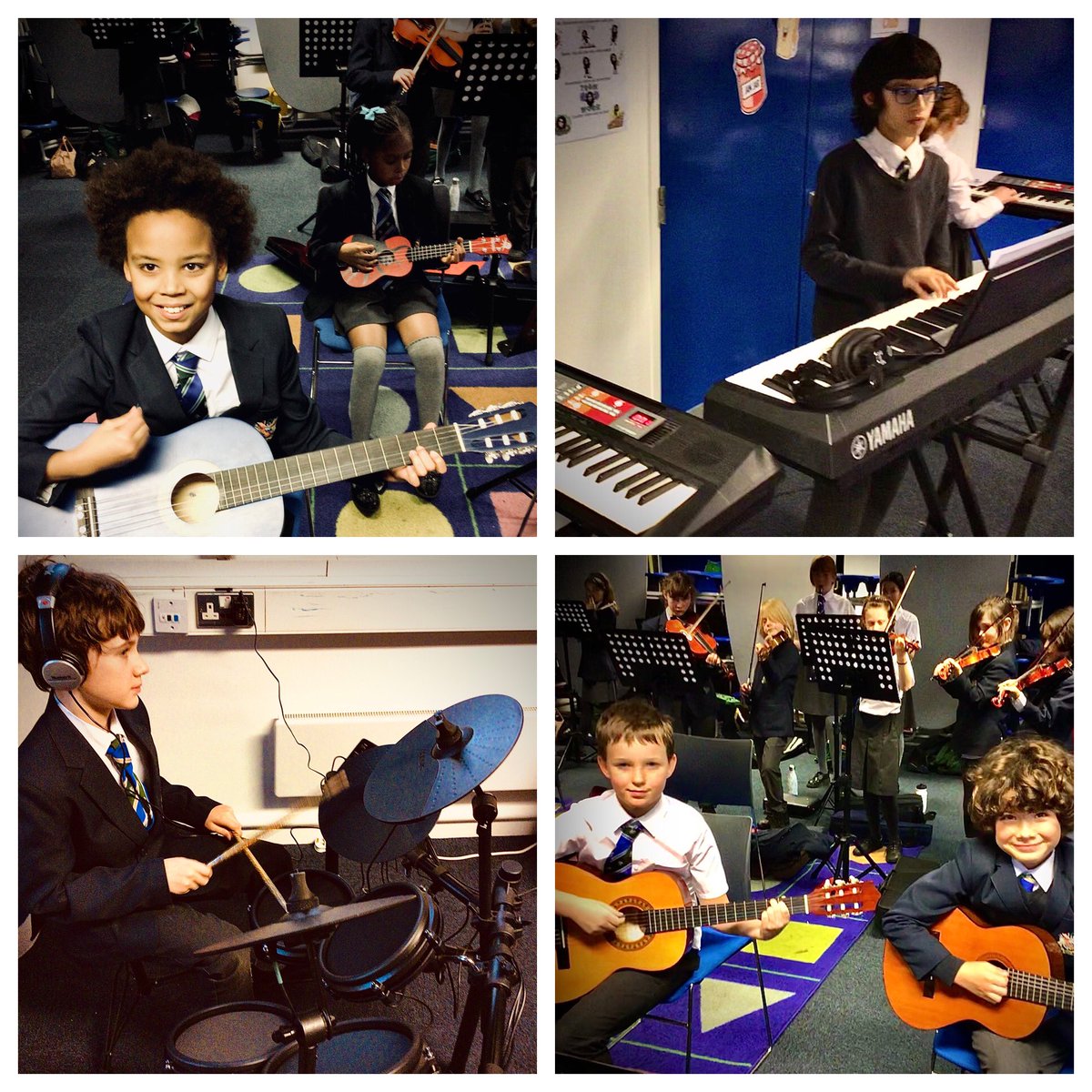 ruthmasterson1's tweet photo. What an incredible first rehearsal with @HabsHTGFS year 6 band!! So thankful to work with such amazing musicians 🎵🎸🎻🥁🎄🎺 #freeschoollife #freeschoolmusicians #freeschoolmusic #freeschooltalent https://t.co/h1YnOkIoBt