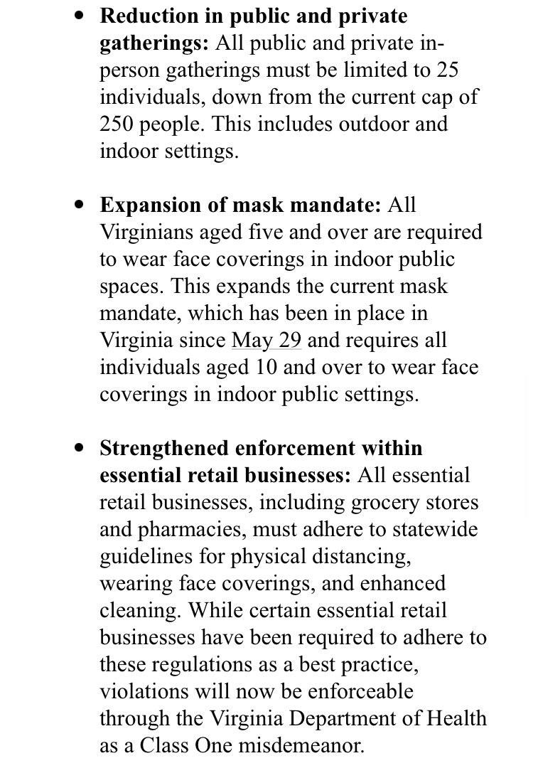 HenryGraff's tweet photo. BREAKING: Governor Ralph Northam (@GovernorVA) Announces New Statewide Measures to Contain COVID-19. @NBC12 https://t.co/dxj3Gx8D5a
