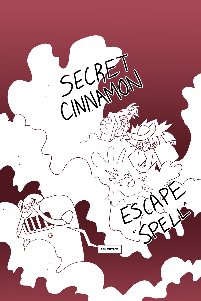 this was a comic assignment i never finished and didnt look at forever bc i was upset i didnt turn it in in time. but i read it today and its actually good i think??? i wanna do more with these characters