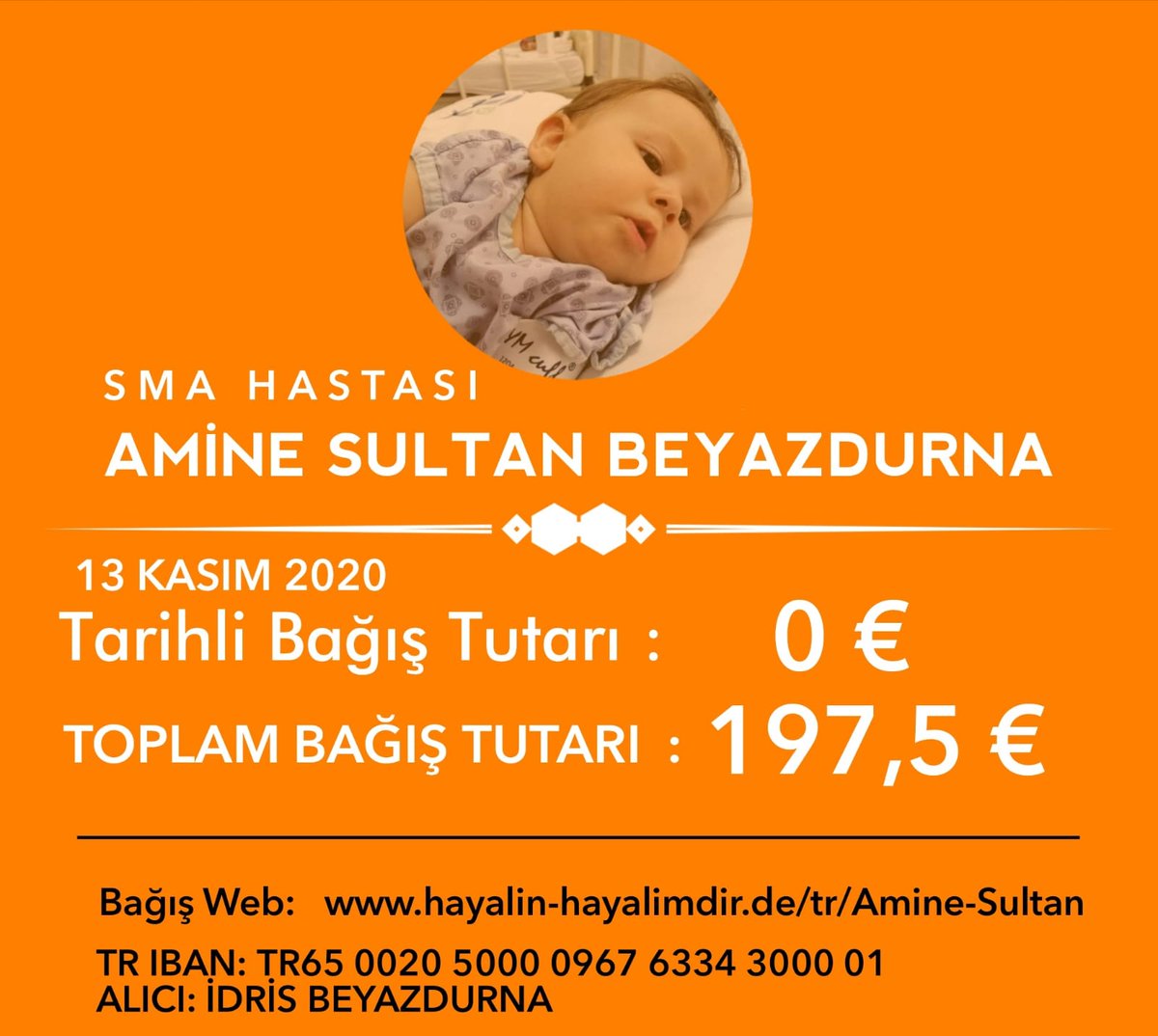 AmineyeU's tweet photo. @cagritanner lütfen çağrı abi bize yardım edin ne olur zolgensma tedavisine ihtiyacım var. https://t.co/ZCMnKsdE6U