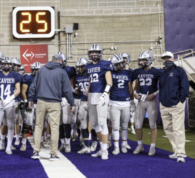 jaxon_rexroth's tweet photo. To be a part of this program means a lot more than just playing football, thank you Xavier football and the Xavier community who supported us through the years❤️❤️ 12 out ✌️ https://t.co/oXyj07PtjC