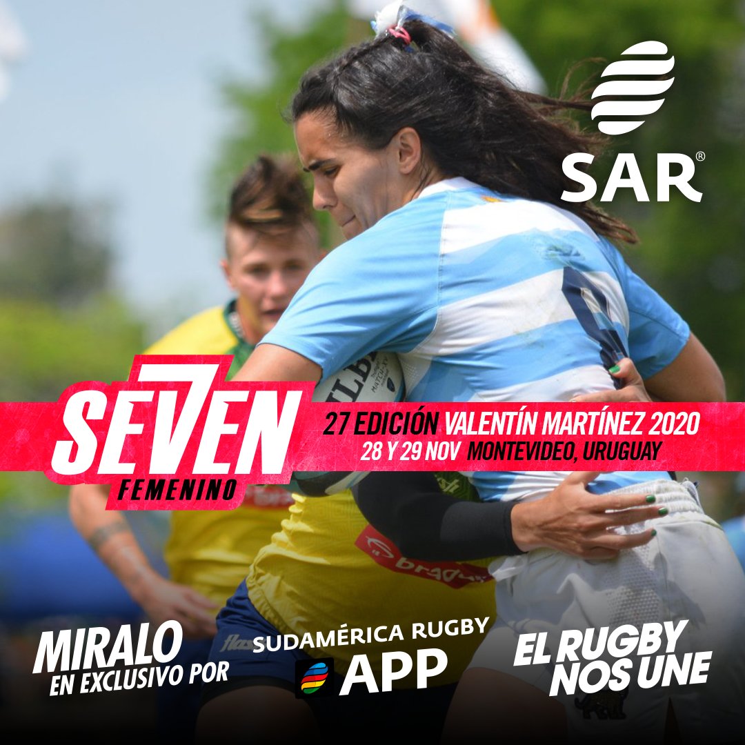 #SAR7s | ¡Falta poco!💥

En unas semanas vamos a estar disfrutando de una nueva edición del Valentín Martinez💥 y las chicas de <a href="/unionargentina/">Unión Argentina de Rugby</a> estarán ahí 👏🏼 ¡Bienvenidas! 🇦🇷

Descargate la #App 📲 de Sudamérica Rugby y mirá los partidos del #SAR7s ¡En vivo!😮

#ElRugbyNosUne