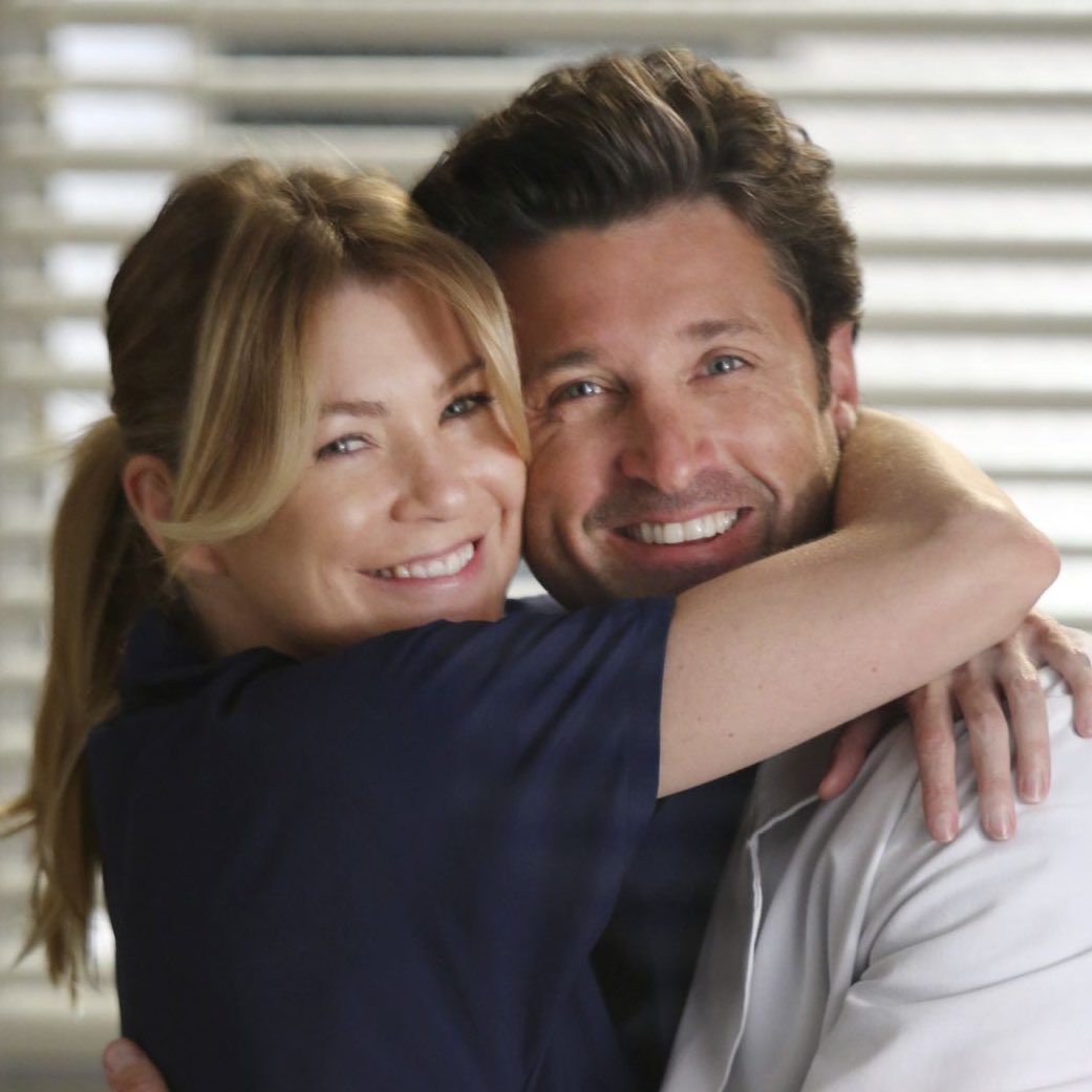 ChicksInTheOff's tweet photo. The reunion the world (and Meredith) deserved #GreysAnatomy https://t.co/F44wS09Alx
