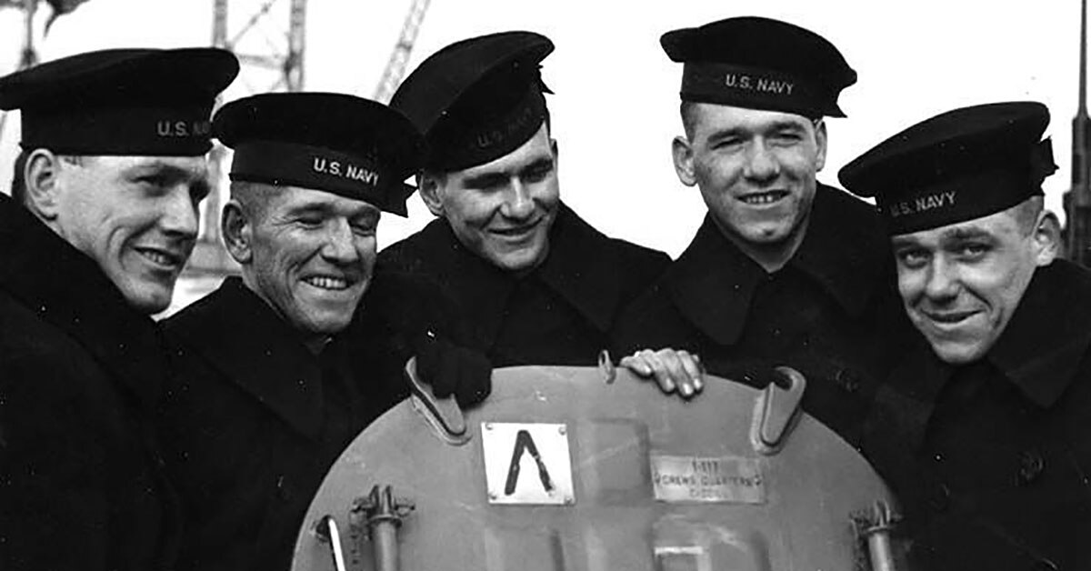 GroutMuseum's tweet photo. 78 years ago today, on November 13, 1942, the USS Juneau, carrying Waterloo's Five Sullivan Brothers, was sunk by a Japanese torpedo during the Battle of Guadalcanal. All five brothers perished. Continued: https://t.co/ppxKM3HRr3

#sullivanbrothers #WWII #Juneau https://t.co/9CghCDDXqK