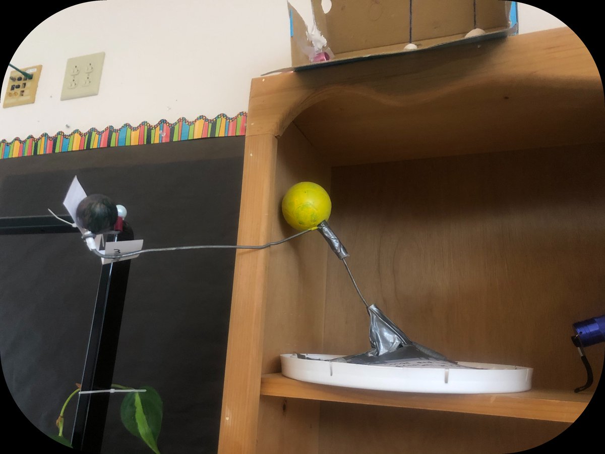 Our investigation of the Sun-Moon-Earth is wrapping up and we’ll move into the Stars and our Solar System. Here are some of our models of eclipses!