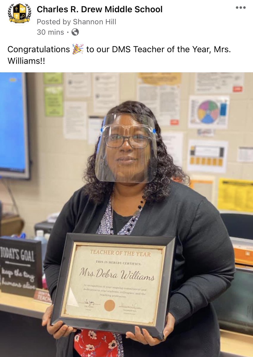 youngedu's tweet photo. Congratulations @DebraMWilliams2 
#GoldStandard #topshelf #leadertolearnfrom https://t.co/lkGhzvg0Ld