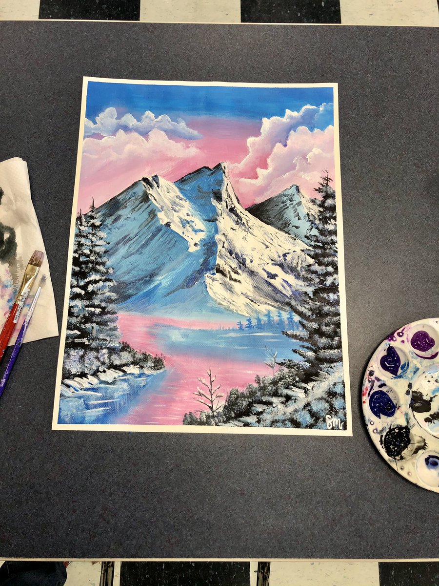 My Art 2 students are creating some amazing Acrylic Paintings!