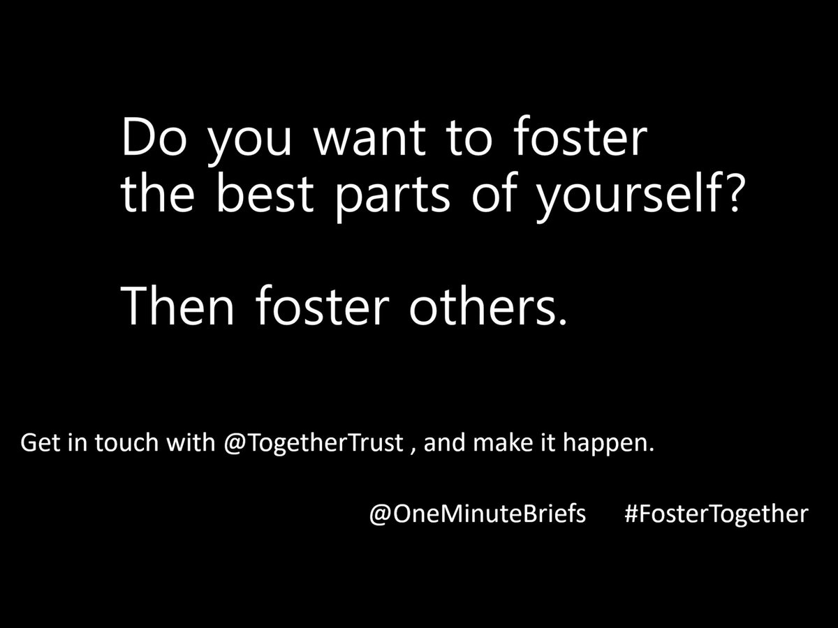 DanAlanClark's tweet photo. An Omble effort worth a minute of anyoneβs friday. @TogetherTrust @OneMinuteBriefs #FosterTogether https://t.co/5cfKol0Bno