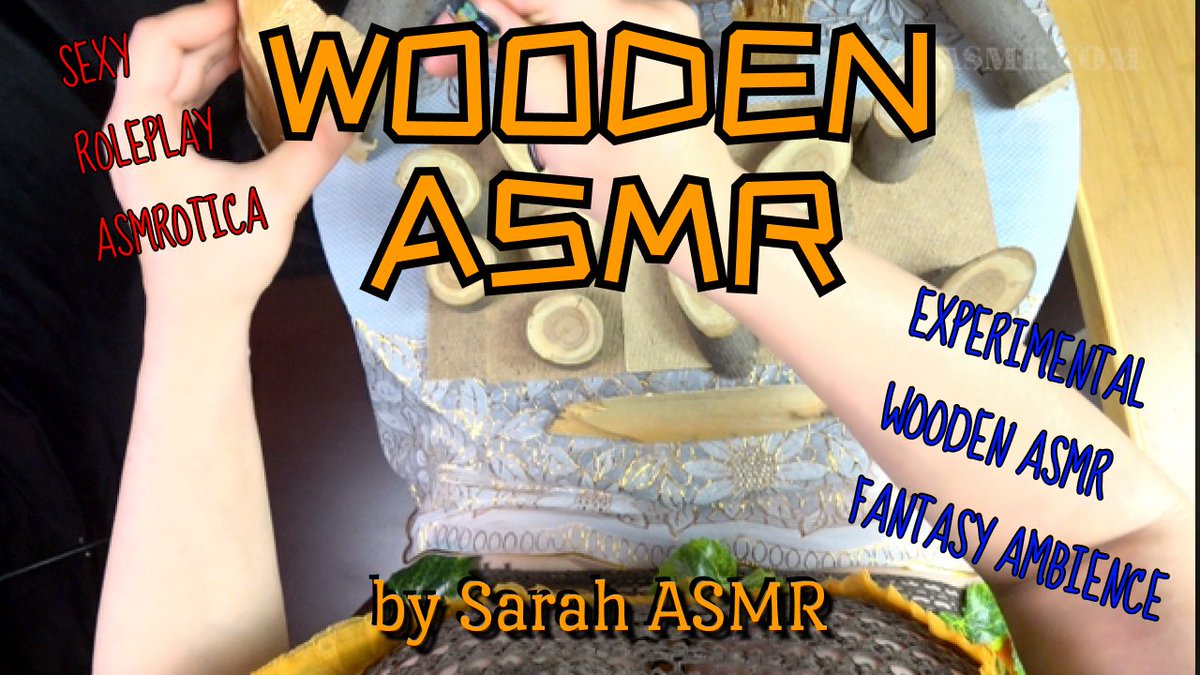 SarahXASMR's tweet photo. TINGLING GARDEN | wooden no talking ASMR by Sarah ASMRotica https://t.co/0Wre2W99uM via @YouTube https://t.co/aFeAhZ4Oyd