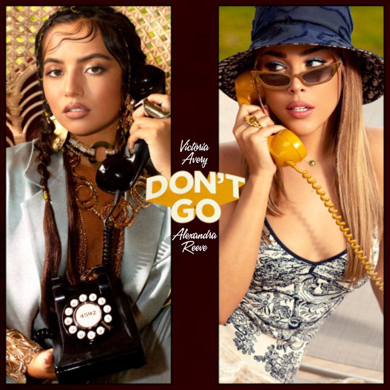 LukyxStrike's tweet photo. Imitando la portada de "Don't Go" vengo a recomendarles esta canción.
Alexandra Reeve y Victoria Avery, dos chicas sexies nos invitan a bailar a su ritmo 🕺💃
#DontGoAxV 📞☎️ https://t.co/FO3zXJPYEh