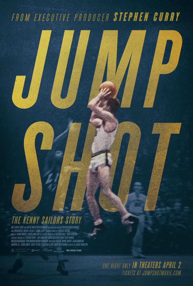 <a href="/JumpShotMovie/">Jump Shot Movie</a>, Directed by Jacob Hamilton, Produced by Mary Beth Minnis &amp; Ty Clark, is screening at JFF2020 - NOV 19, 8:30pm ET. Tickets on sale now! Link in bio. <a href="/jake_hamilton/">Jacob Ryan Hamilton</a> <a href="/tynathanclark/">Ty Nathan Clark</a> <a href="/MaryBethMinnis/">Mary Beth Minnis</a>