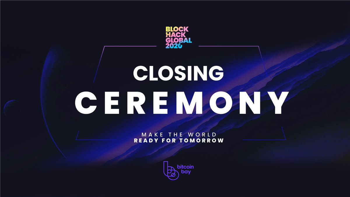 TheBitcoinBay's tweet photo. As we reach towards the end of our #BlockHackGlobal2020, join us for our closing ceremony TOMORROW, Nov 14 at 2pm to celebrate the success. Particpants will also have a chance to win BCH. We will be airdropping BCH to the lucky participants! Attend here: https://t.co/Qu3CiE96MK https://t.co/OuBl8HWwBP