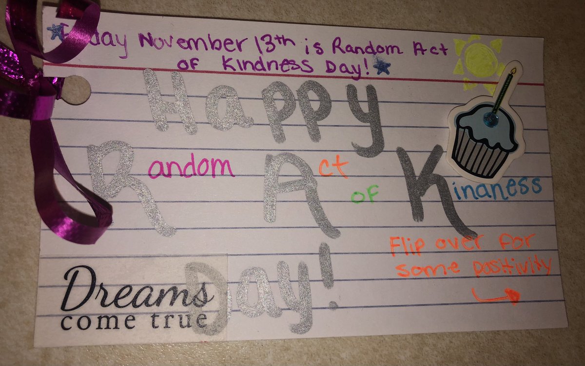 MsClifford7's tweet photo. Happy Random Acts of Kindness Day! The world could use a little extra loving now more than ever. Do something today to make someone smile. Can be as simple as buying someone’s coffee or texting a loved one. #RandomActsOfKindness #Spreadlove #BeALight #COMP2097 #Uwindsor ❤️☕️🌎🌈 https://t.co/p8qBi9a4n6