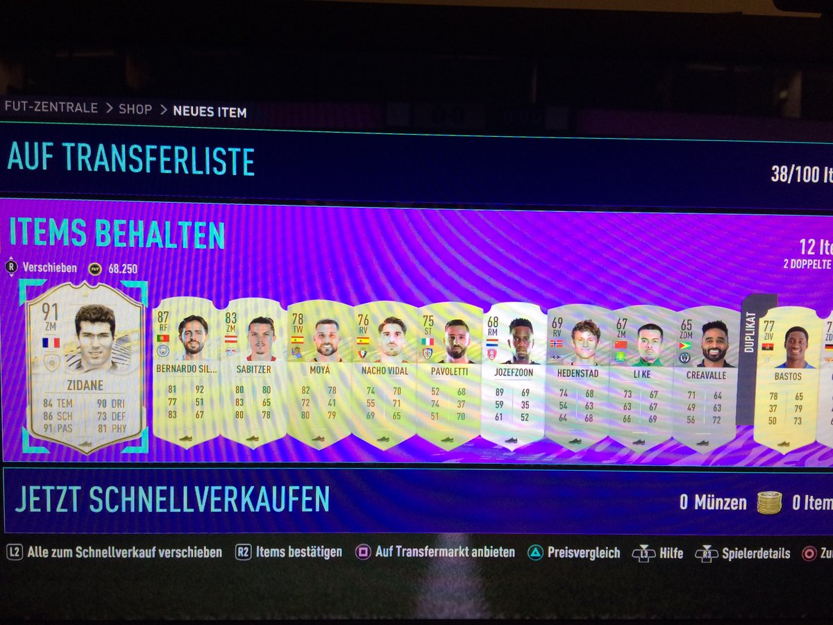 AirDanny_21's tweet photo. Würde sagen #freitagder13 lief nicht ganz so unlucky :D
Werde zurück auf #Twtich mit #FIFA sein.
Denke mal ich sollte dem Spiel nochmal eine Chance geben. 
Retweeten und Liken nicht vergessen! 
Und verkaufen oder behalten als #FirstOwner?🤔 https://t.co/IDmJA4jN55