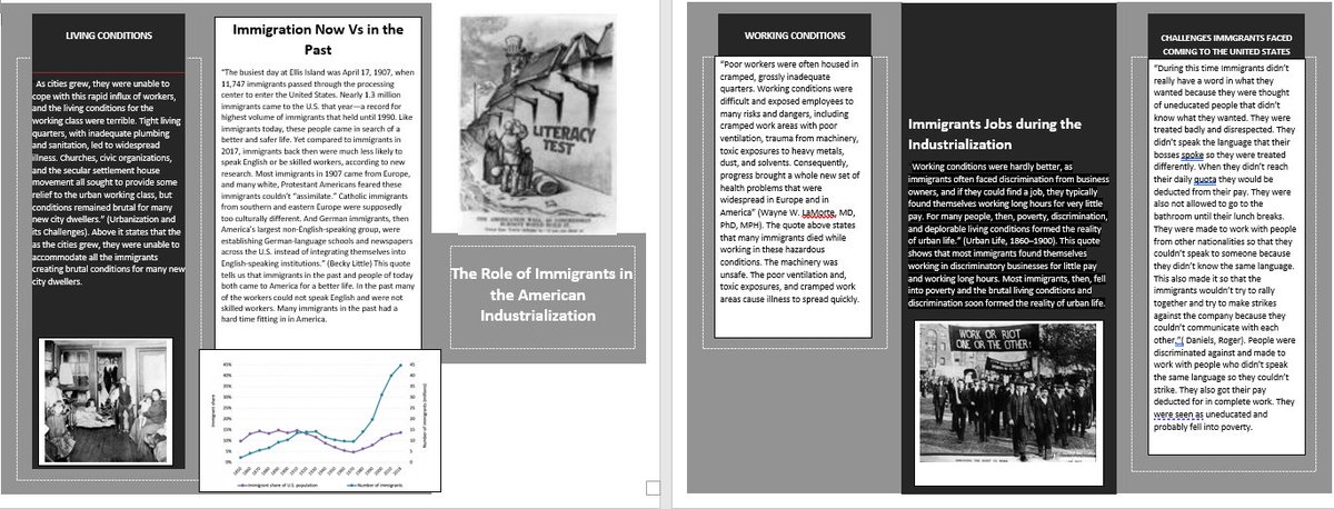 Our Social Studies class came up to the Library today and researched using ABC-Clio and EBSCO.  They analyzed Fake News and made an electronic brochure on Immigration during the Industrialization Period. #ClaytonLibrary1 #WCSDLibraries
