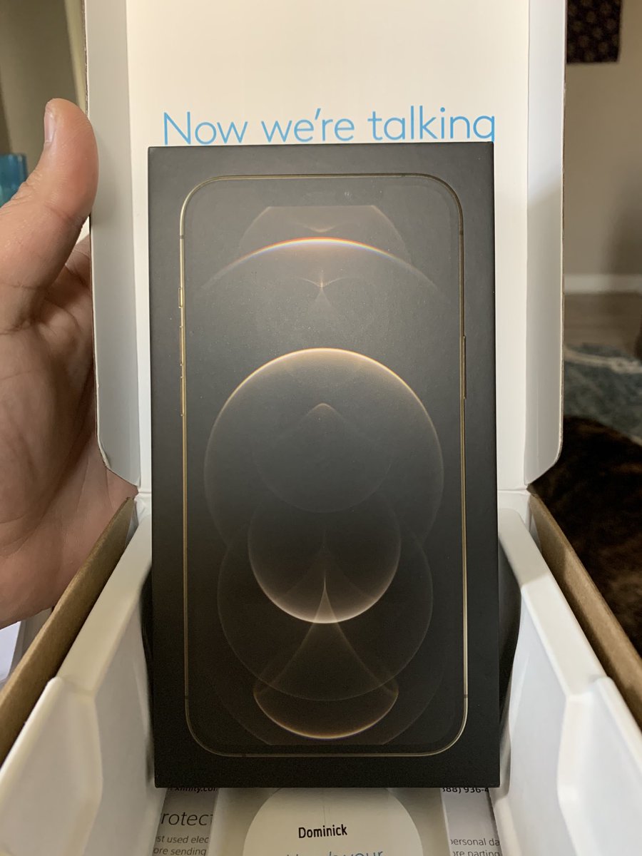 im_froboy's tweet image. Finally!!! #iPhone12ProMax #XfinityMobile