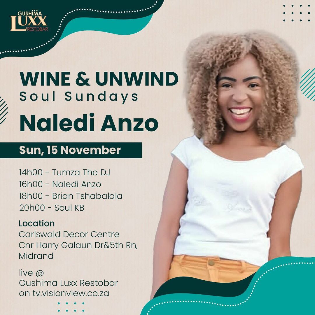 VV_Productions's tweet photo. Join us this Sunday for Wine and Champagne at Gushima Luxx RestoBar, Midrand.
Live stream on https://t.co/6vfCIB4G3n

#soulmeetshouse
#sundaysoulparty
#onlineparty
#onlineentertainment
#visionviewproductions https://t.co/nwosQDpPNM
