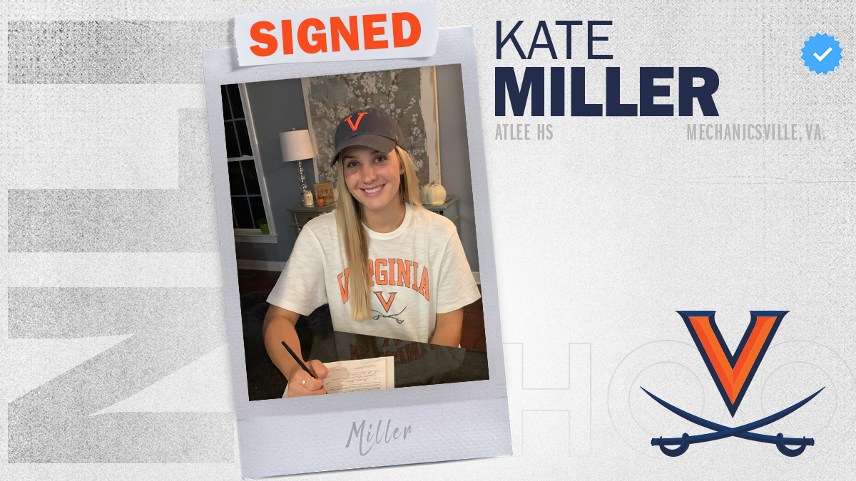 🚨 𝓝𝓔𝓦 𝓗𝓞𝓞 🚨

Kate Miller has 𝓈𝒾𝑔𝓃𝑒𝒹 ✍️ her NLI! Excited to have you join the UVA family!

🟠 US Lacrosse All-American
🟠 3x Under Armour Tournament selection
🟠 Virginia State Player of the Year

🔶⚔️🔷 #GoHoos