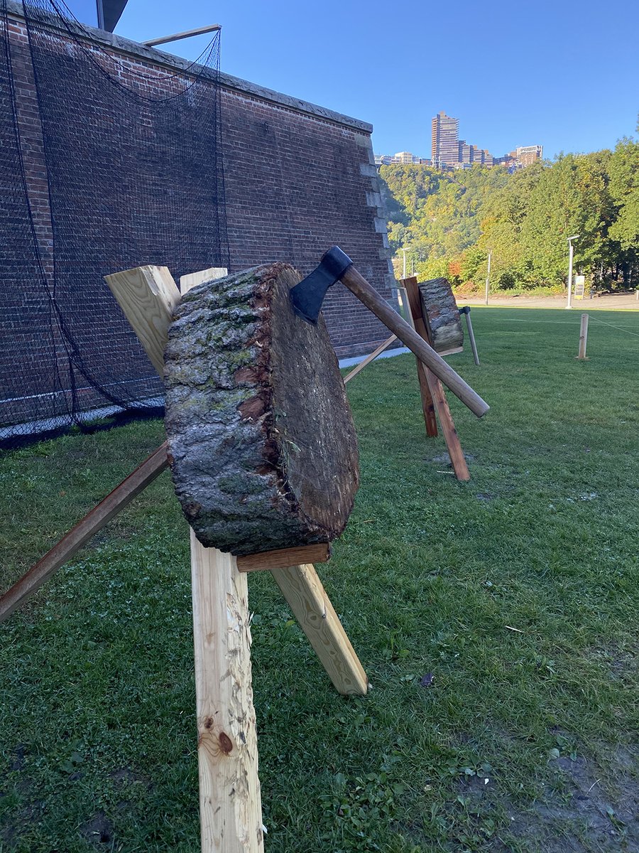 HistoryCenter's tweet photo. Check out a few of our favorite shots from the Fort Pitt Museum's Tomahawk Toss this fall. We're bringing it back in spring 2021 - stay tuned! #FortPittFriday https://t.co/4XiV6Tvxyz