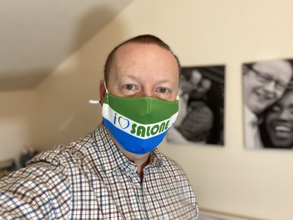 DonJMarshall's tweet photo. If you are gonna mask up then mask up in style #ilovesalone #salone #SaloneTwitter #facemask https://t.co/V3fZIVI204
