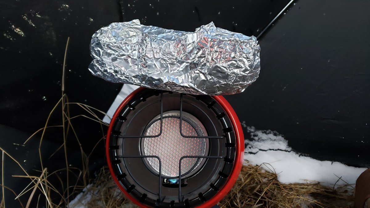 dc__outdoors's tweet photo. Here is a Mr. Buddy hack. Heating up sandwiches in the blind.
#outdoors #hunting #whitetails #snacktime #fieldlunch https://t.co/3s9uiR3Tq0