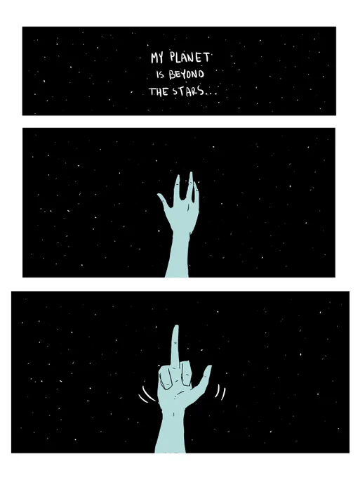 ✨ #illustration #alien #comic 