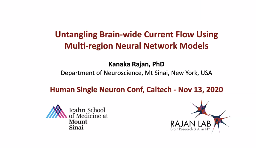 SaberaTalukder's tweet photo. Up now at #HSN2020 is @rajankdr from @SinaiBrain discussing "Inferring brainwide interactions using data-constrained neural network models"
Check it out! https://t.co/Y7egKrAsAw https://t.co/wufUcOta1k