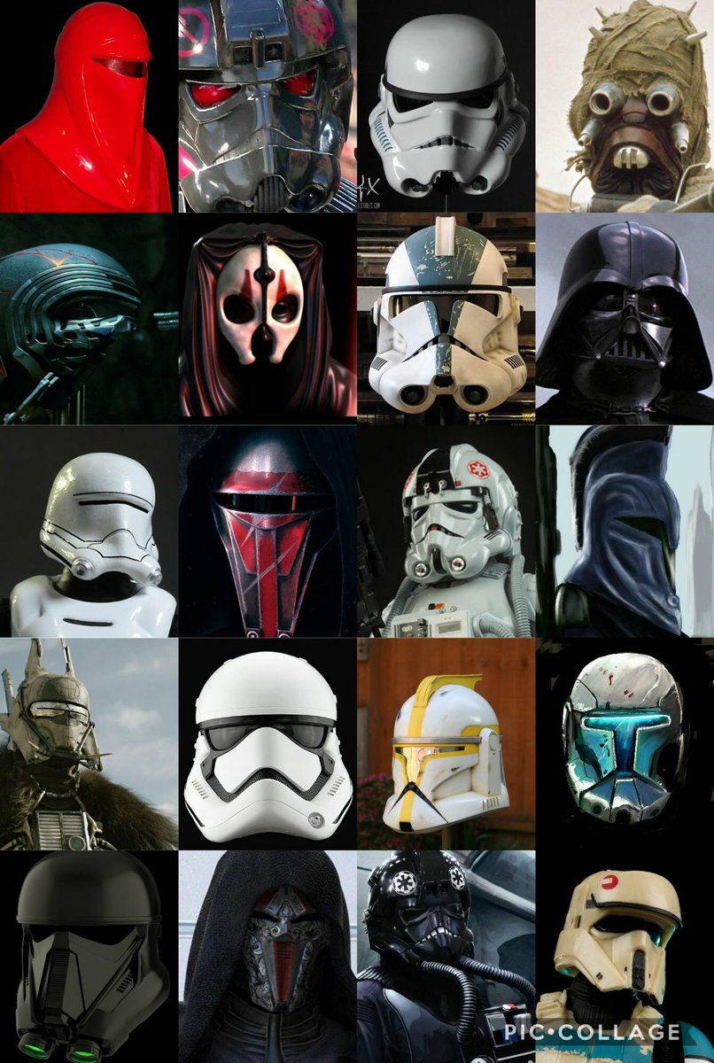 nicholascbridge's tweet photo. Masks don’t seem to be working so it’s time to go to Star Wars helmets #StarWars @starwars https://t.co/vp6kH1FwU6