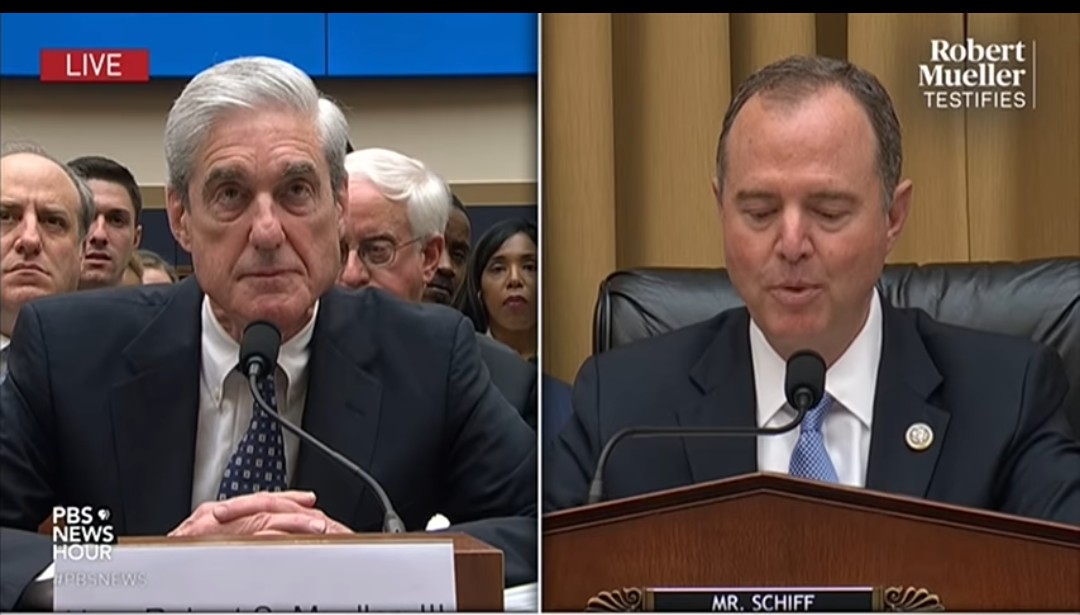 StockScout1's tweet photo. Watch #Mueller Full Testimony before the House Intelligence Committee.
Now @RepAdamSchiff questions, (spot on) make sense in recent News and #Trump Intelligence Shakeups.
#DestroyEvidence
https://t.co/jiTjt13GKS https://t.co/VZqCw2QeJg