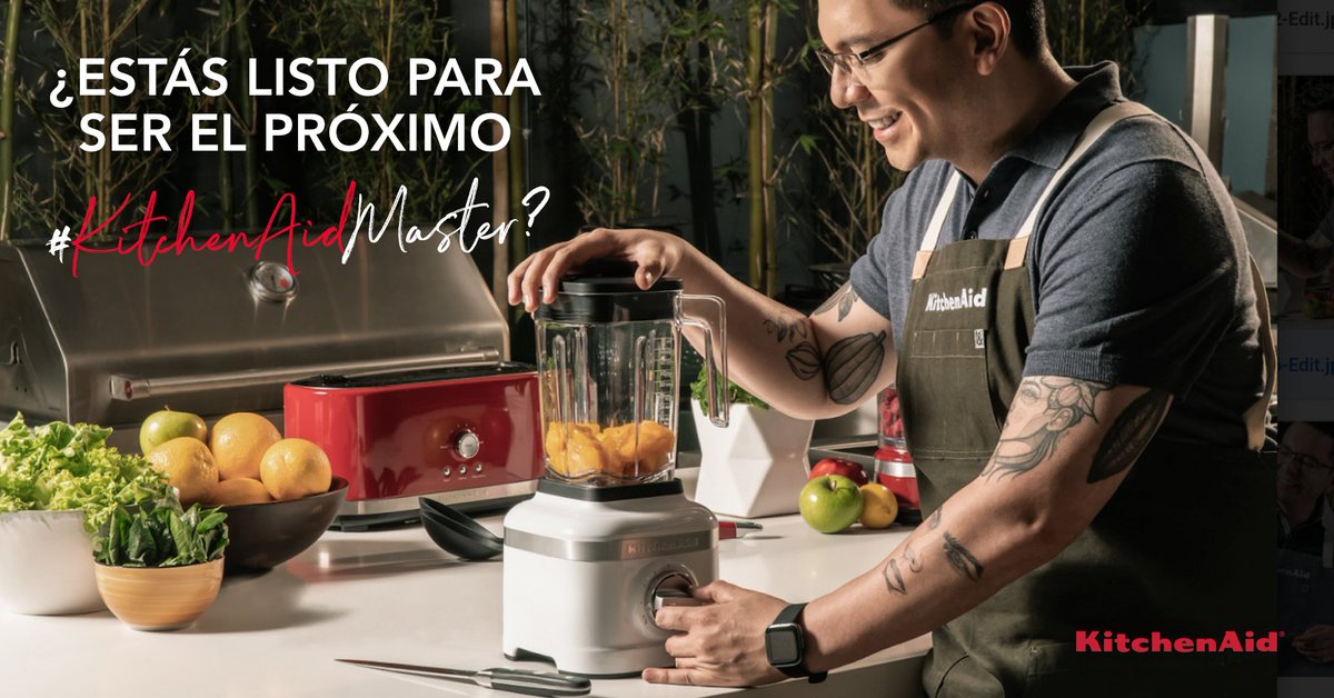 KitchenAidMex's tweet photo. Acompáñanos, junto a @joseracastillo, a vivir los nuevos retos que @MasterChefMx tendrá y descubre todas las sorpresas que tenemos para ti. https://t.co/5tMgg1MSnZ