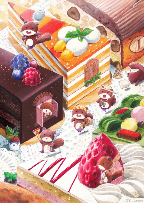 ごちそうたんけんたいのtwitterイラスト検索結果