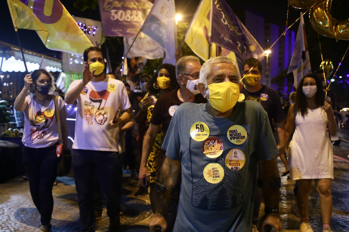 renatinhodopsol's tweet photo. Nossa caminhada noturna foi um sucesso! Obrigado pelo apoio até aqui. Agora, é hora de confirmar a confiança no trabalho do nosso Mandato Popular digitando 50123 nas urnas. Sabemos, que ainda há muito a fazer e mais ainda motivos para lutar com @serafinipsol e @JosianePecanha. https://t.co/KVKWpPuAxh
