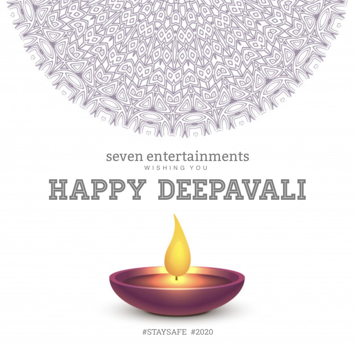 k3savan's tweet photo. #Deepavali2020 #StaySafe https://t.co/tfXj7aQ6m4