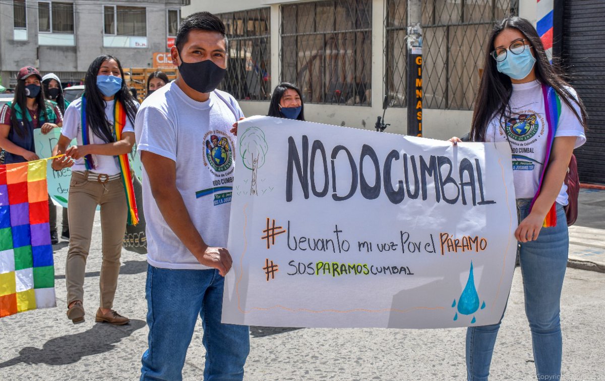 RNJAnarino's tweet photo. La Red Jóvenes de Ambiente Nodo Nariño en conjunto con otras organizaciones y comunidad en general el día de hoy estuvo presente en la Gran Movilización por los Páramos, con el fin de manifestarnos por la gran problemática que se ha venido suscitando en estos ecosistemas https://t.co/9LIfinOKla