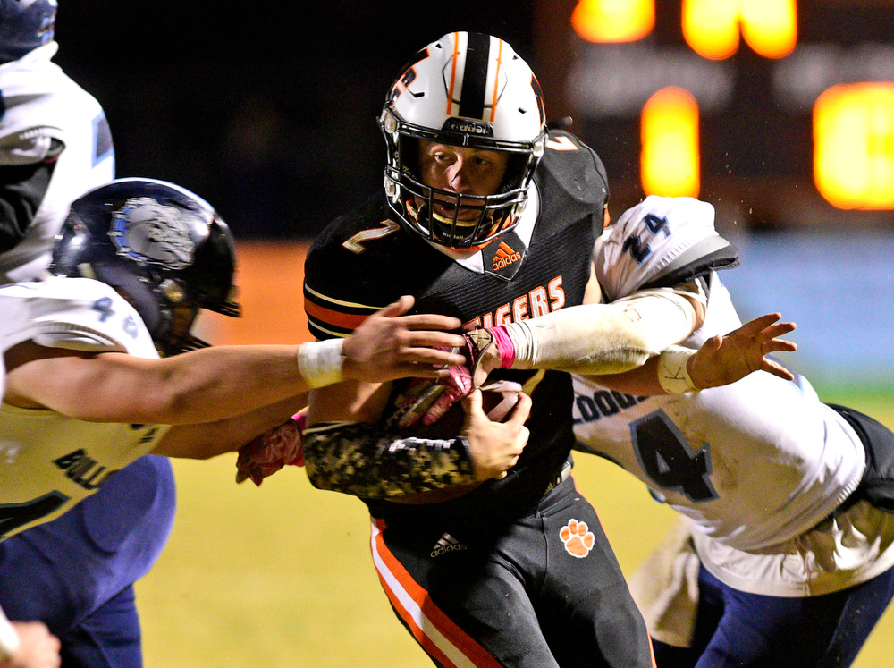 The Meigs County Tigers hosted the Hampton Bulldogs in the second round of the TSSAA football playoffs on November 13, 2020.  #bestofpreps